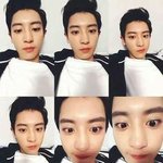 <b>찬열</b> 언니 이마가 너무 예뻐요...