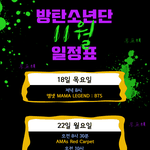 [군대] 11월 <b>일정</b> (타싸펌