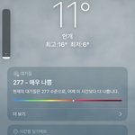 [추반] 오늘 날씨 옷