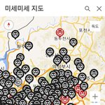 이시각 <b>미세</b>먼지 수준 ㄷㄷ