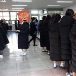 [드루와] 롱패딩 유행 끝나고 숏패딩이 유행이네