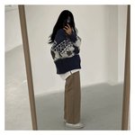 [댓글부탁해] 얘들아 이 디자인 비슷한 <b>니트</b> 정보 좀 알려주ㅠㅠ