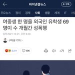 [댓글부탁해] 외국인 69명이 중학생 한명 <b>집단</b>강간함;
