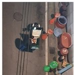 치킨 먹는 배달충 현장에서 잡은 남자