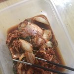 오늘 갓 <b>김장</b>한 김치 먹고 있는데