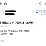 당근마켓에 판매에 <b>롯데</b>월드 갈분