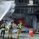 오피스텔 화재 21명 중경상…지하층 <b>용접</b>작업 중 발생, 3시간 만에...