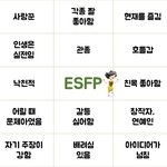 [19] 너희 <b>esfp</b> 깻던 점 뭐있냐