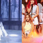 [모두드루와] 에스파 카리나 vs 레드벨벳 아이린.<b>gif</b>