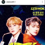 [에이티즈] <b>KBS</b>스테이션Z 2주동안 윤호민기 진행!