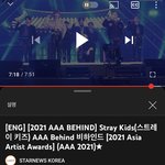 [스키즈] <b>AAA</b> 비하인드 영상!!