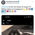 인스타 좋아요 1700만을 받은 첫 <b>아시안</b>