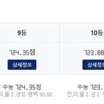 연세대 진학사 순위 보는데 진짜 무섭다ㄷㄷ