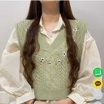 이 조끼에 무슨색 <b>롱치마</b>가 어울릴까