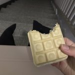 아이스크림 먹는<b>중임</b>
