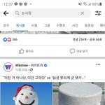 [댓글부탁해] 현재 논란중인 남이 만든 <b>눈사람</b> 부수는거 어떻게 생각...