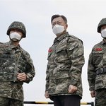 대통령, 최전방 백령도 '깜짝 방문'... "장병들 든든하다"