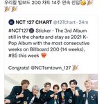 [NCT칠프] 우리칠 빌보드 14주차 <b>진입</b>