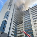 20층짜리 아파트 9층서 불…6명 다쳐