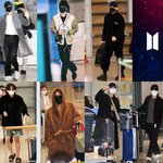 [방탄소년단] 애들 입국<b>패션</b>