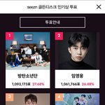 [모두드루와] 골든디스크 인기상 <b>투표</b>종료 결과