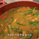 [드루와] <b>카레</b>에 시금치 넣으면 맛있어?