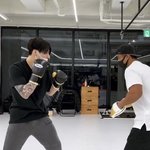 빅히트 막내들은 <b>복싱</b>에 진심이네