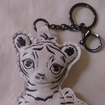 [가죽공예] 가죽 공예-호랑이 디자인 키체인
