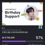 [더보이즈] 주연이 유니버스 생일 서포트 <b>동참</b>해줭