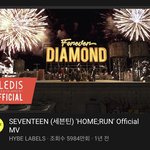 세븐틴은 엔시티에 비해 뮤비 조<b>회수</b>가