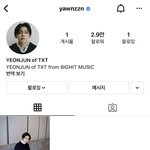 <b>투바투</b> 연준 인스타 만들었다