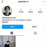 [이것좀봐줘] 투바투 연준이 드디어 인스타 <b>개설</b>을