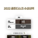 [모두드루와] 2022골든디스크 <b>수상</b> 결과