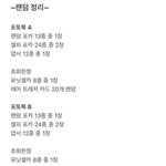 [트레저] <b>랜덤</b>포카 정리