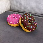 음식이 되어버린 버려진 매트리스