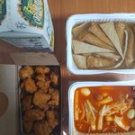 떡볶이 치킨 세트 <b>존맛</b>ㅋ