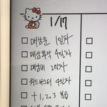<b>몇달</b>만에 플래너씀