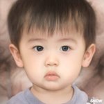 [신기하다] 철수하고 유리 얼굴 실사화 된 사진을 스노우 미래 2세에...