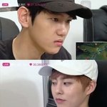 [EXO] 변백현 <b>표정</b>으로 보는 시우민 롤실력