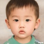 [신기하다] <b>훈이</b>하고 용숙이 누나 얼굴 실사화 된 사진을 스노우...