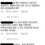 프리지아 사과문 댓글 상황