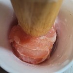 얘드라 나 <b>자몽</b> 즙 내고 있음