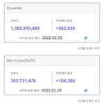 방탄 2월 n억뷰 <b>예상곡</b> 4ㄱㅐ