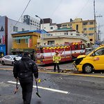 어린이집차-승용차 정면충돌 <b>원아</b>등 4명 부상