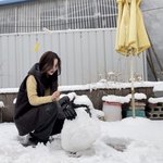[모두드루와] 위키미키 <b>리나</b> 눈사람 만드는 거 귀여워 ❤️