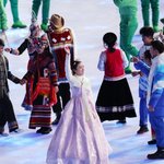 올림픽 개막식에 한복 등장