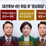 대통령 후보 정상회담 <b>순서</b>