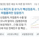[방탈죄송] 완치자인데 미접종자라고 식당 거부 당했어요
