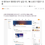 지금 웨이보 실검1위가 황대헌 <b>반칙</b>이래ㅋㅋㅋㅋ