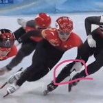 중국 역겨운 새끼들 이게 실격이 아니라고?